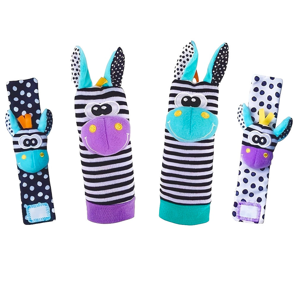 Baby High Contrast Bell Wrist Strap Or Socks