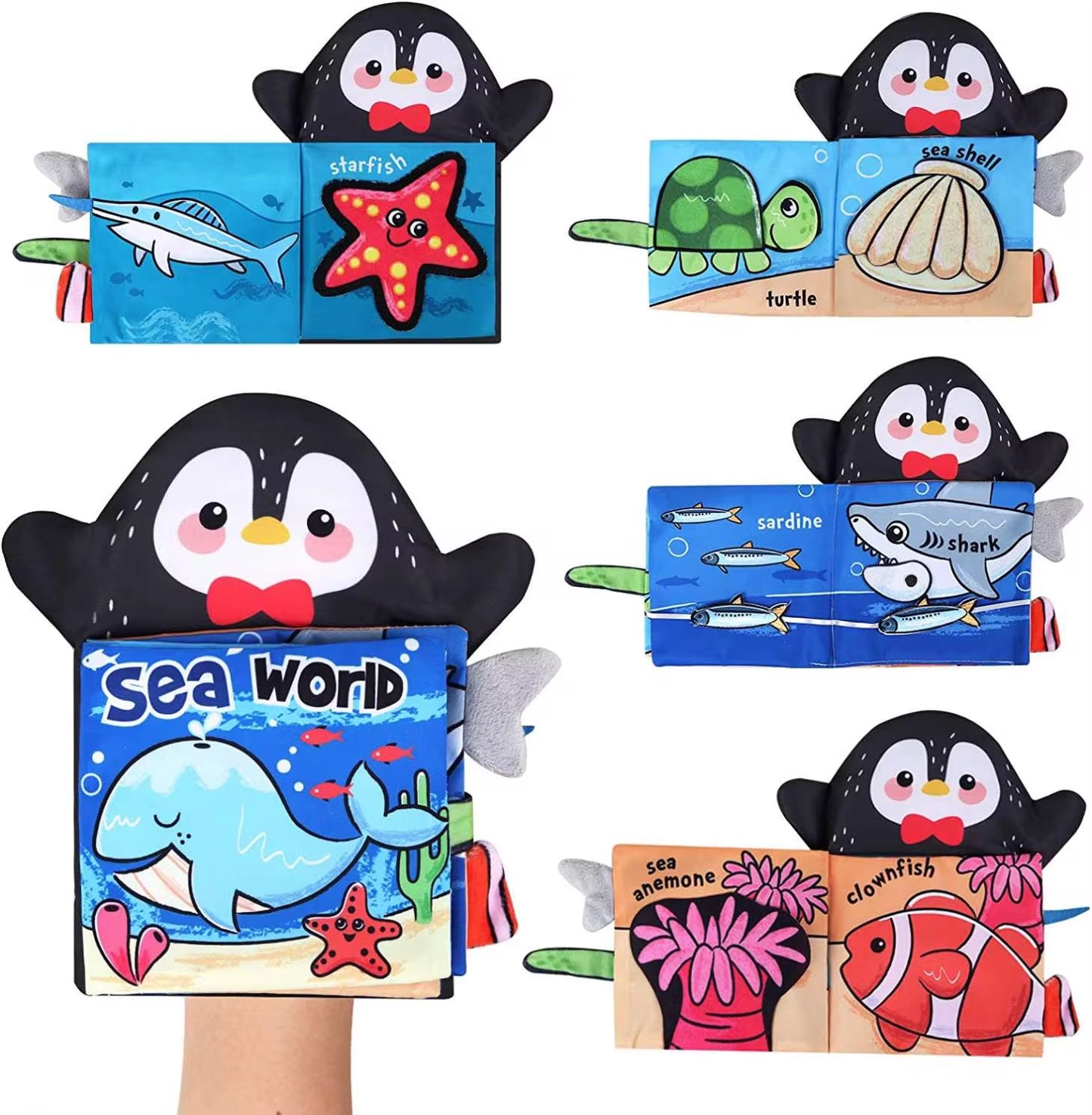 Cloth Book Baby Hand Tear-proof Book