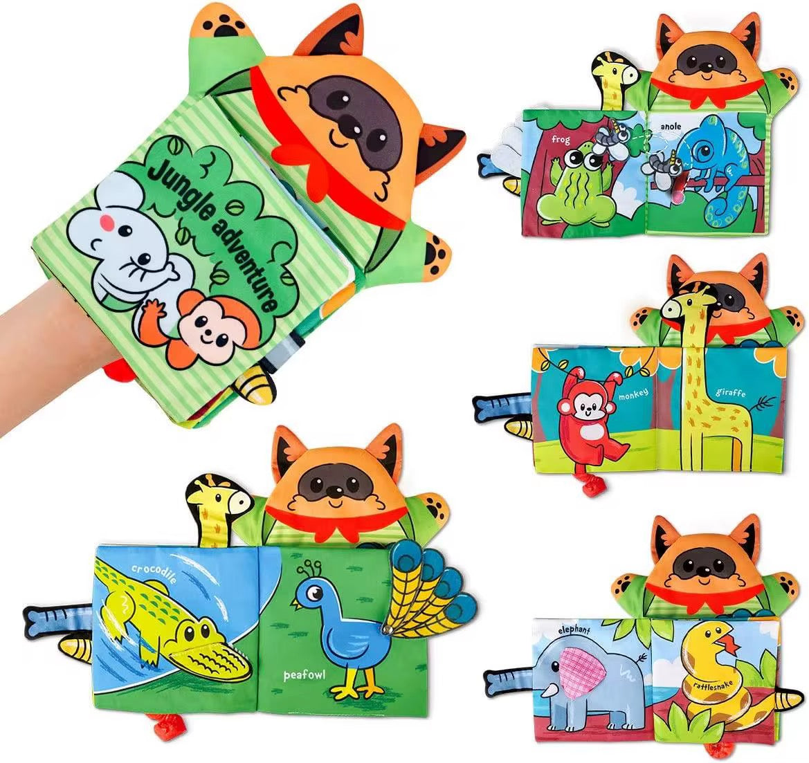 Cloth Book Baby Hand Tear-proof Book