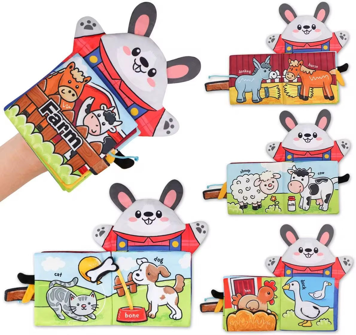 Cloth Book Baby Hand Tear-proof Book