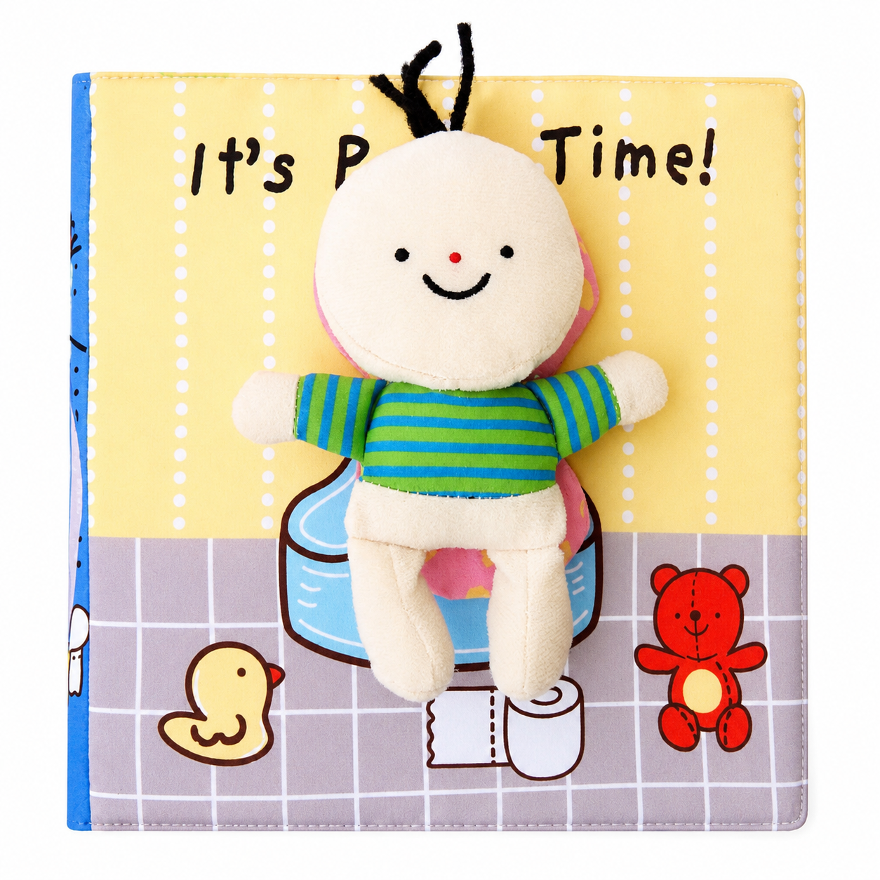 Welcome New Baby Cloth Book