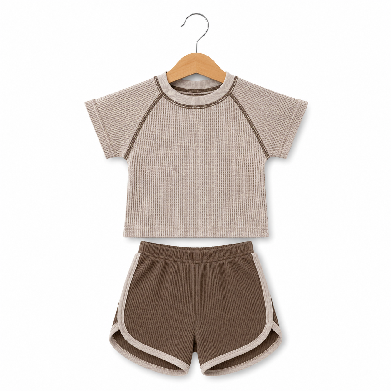 Clothes For Babies Summer Unisex Baby Short Sleeve Outfit Top Shorts