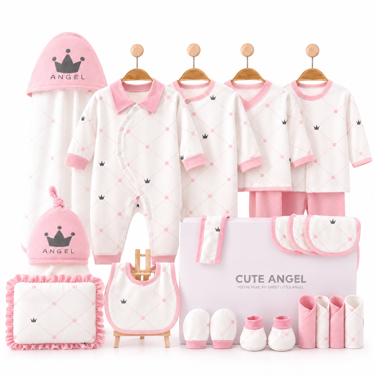 Babies Pure Cotton Newborn Gift Box Suit