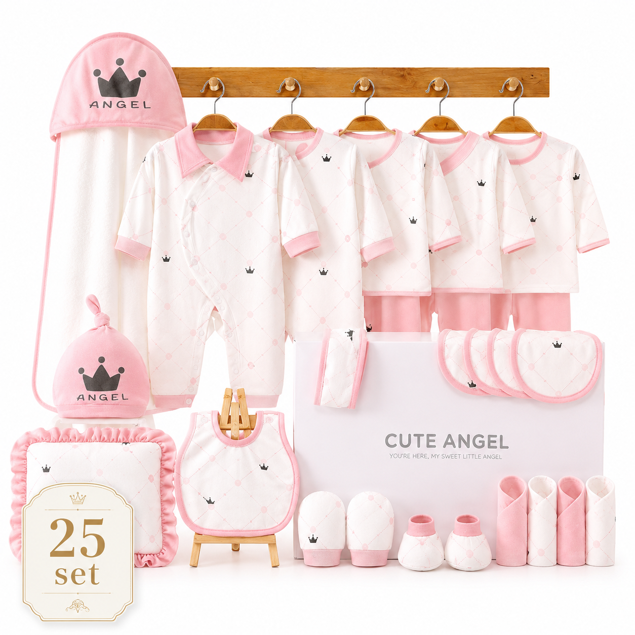 Babies Pure Cotton Newborn Gift Box Suit