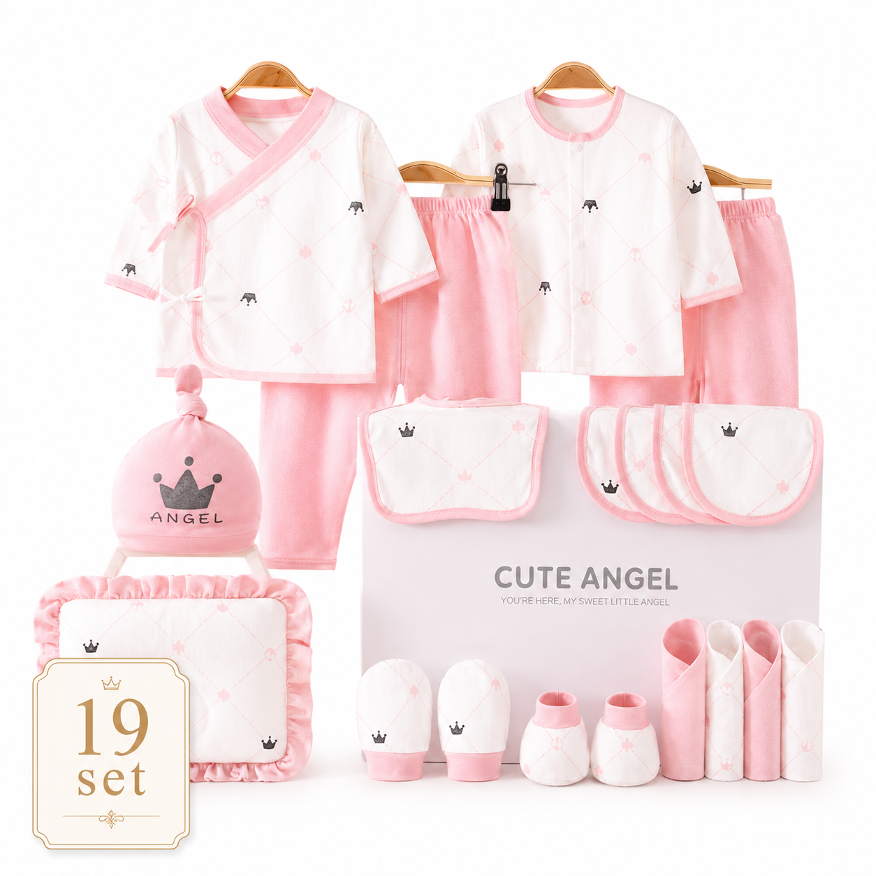 Babies Pure Cotton Newborn Gift Box Suit