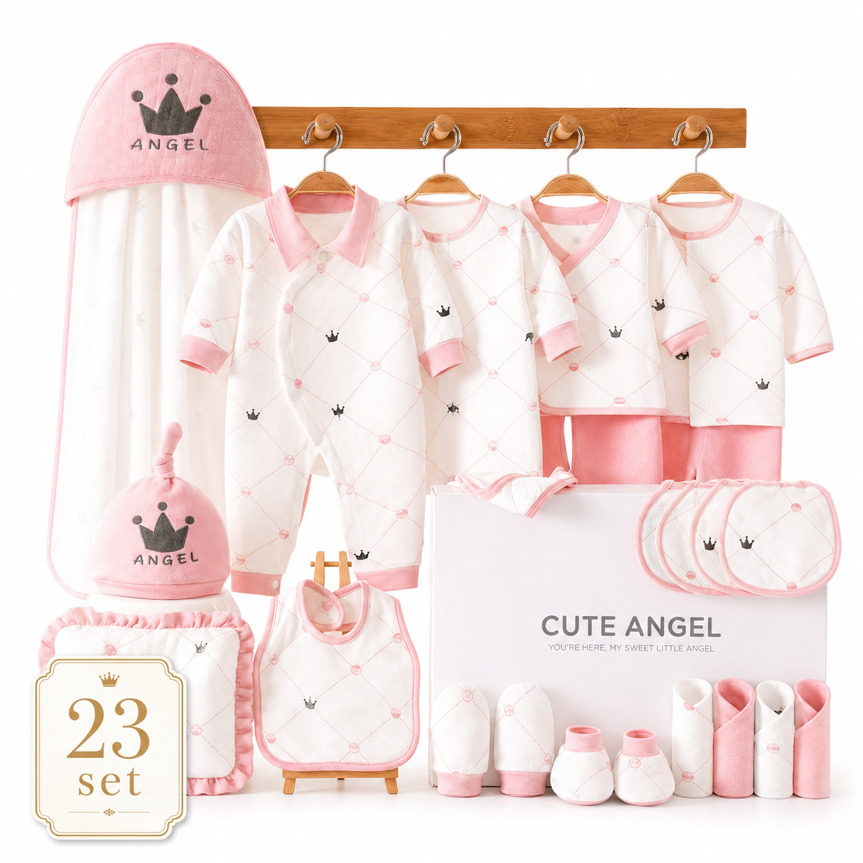 Babies Pure Cotton Newborn Gift Box Suit