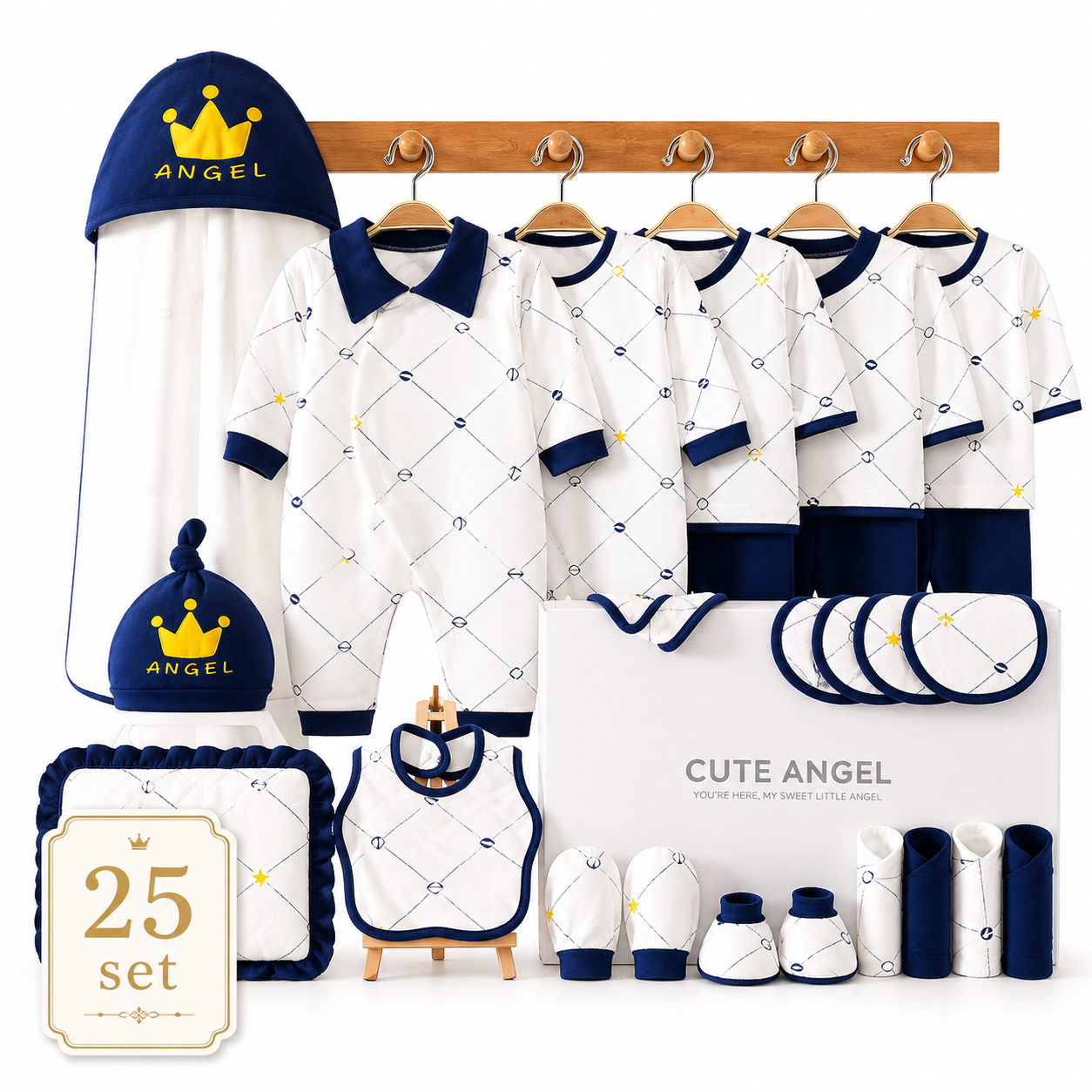 Babies Pure Cotton Newborn Gift Box Suit