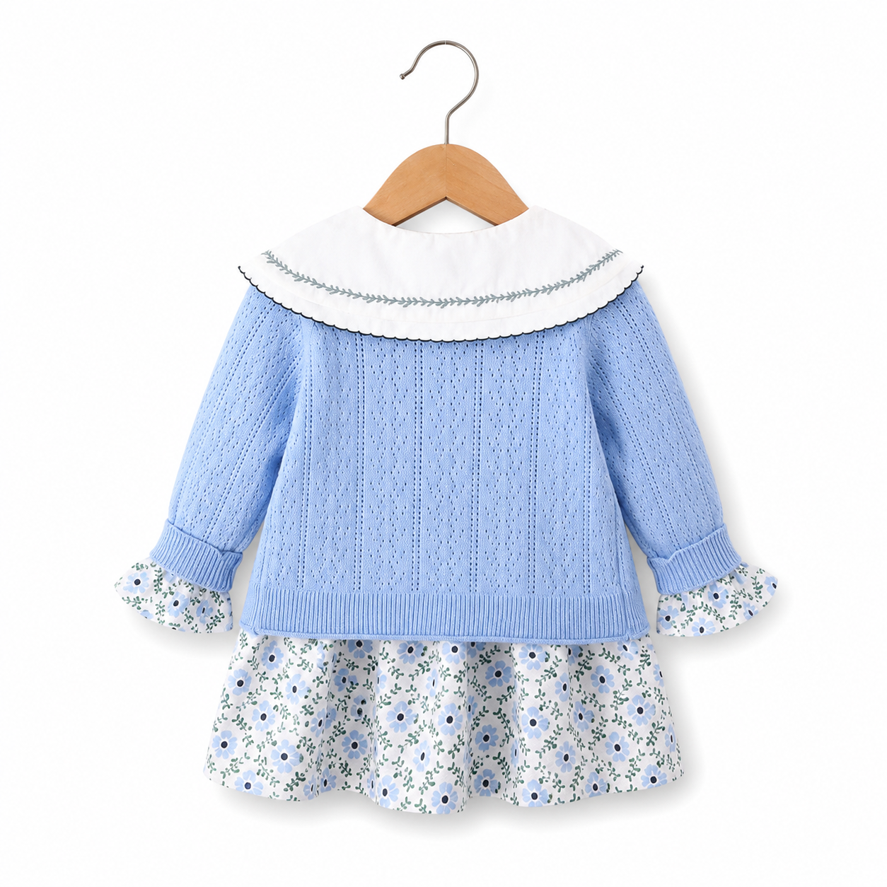 Girls Trendy Outfit Dress Floral