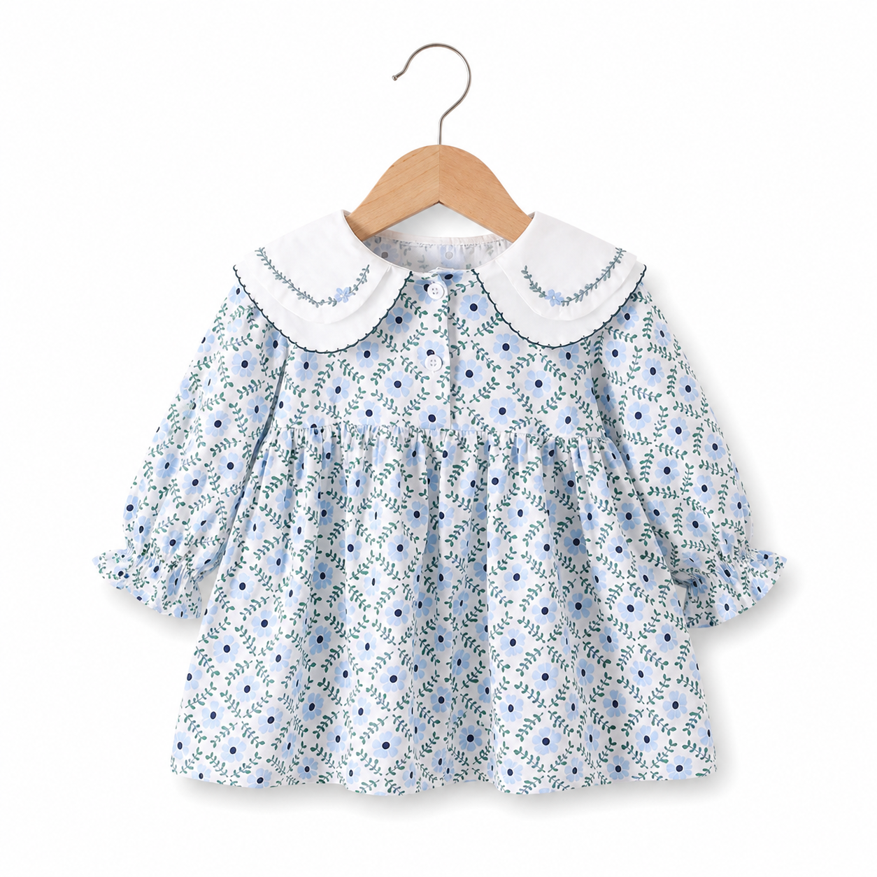 Girls Trendy Outfit Dress Floral