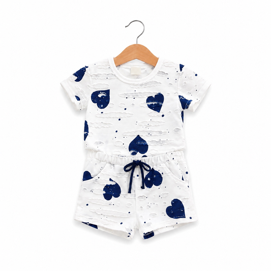 Ripped care Short sleeve T-shirt set