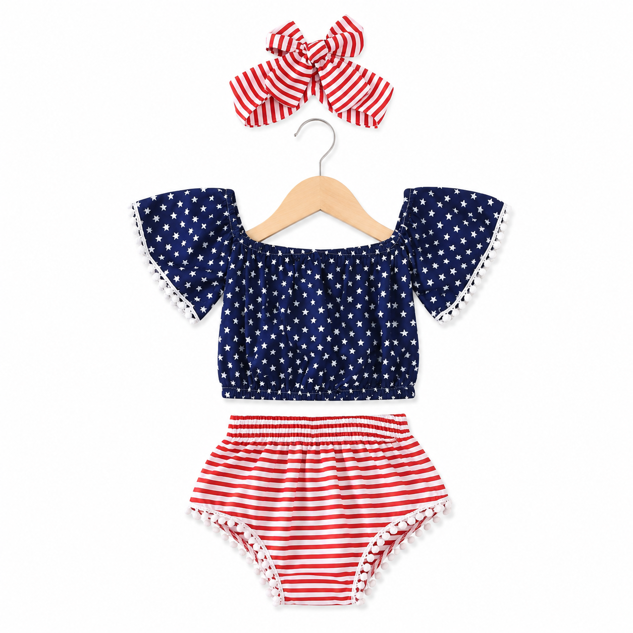 Star-Spangled Seaside Two-Piece Set