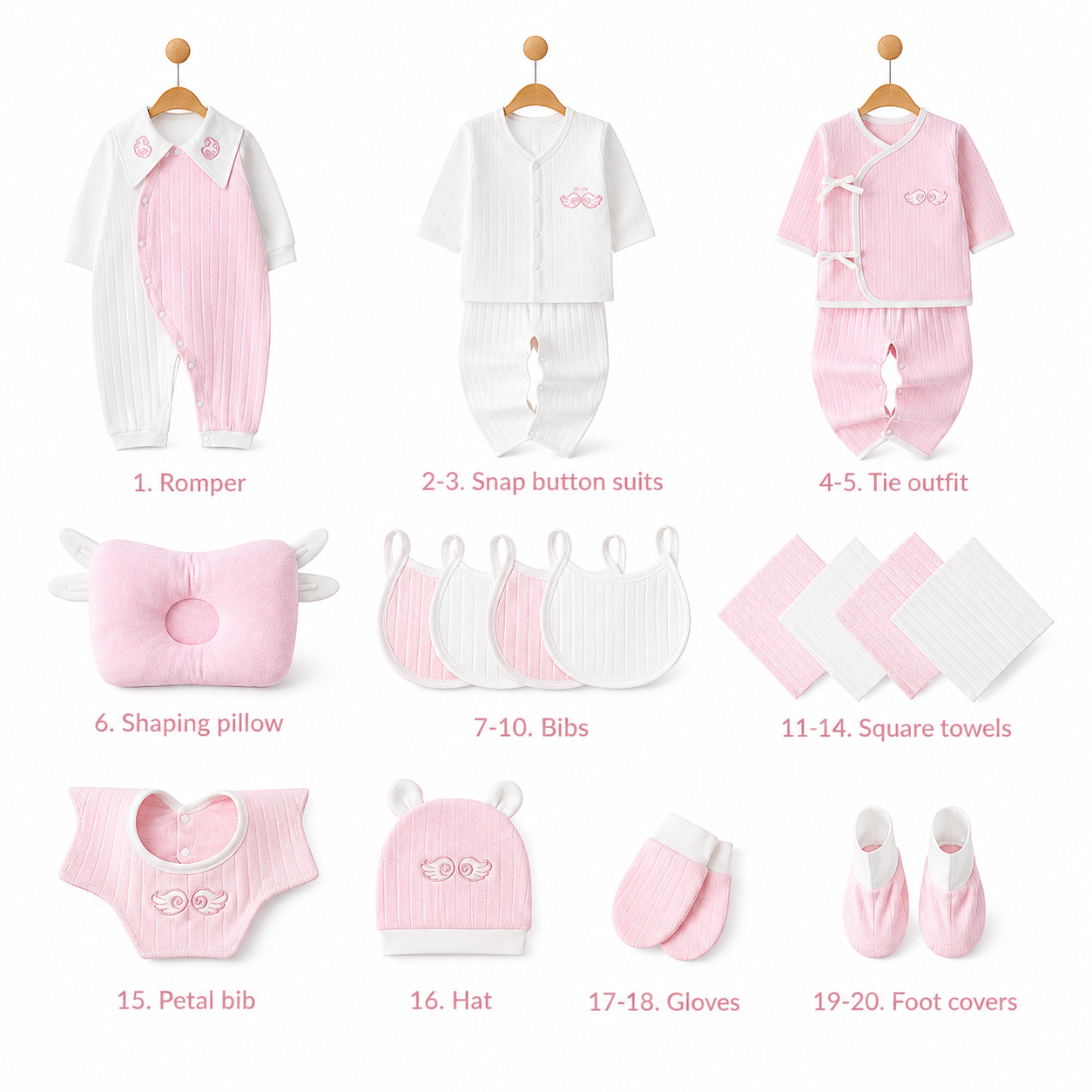 Newborn Gift Set Baby Clothing Complete Outfit