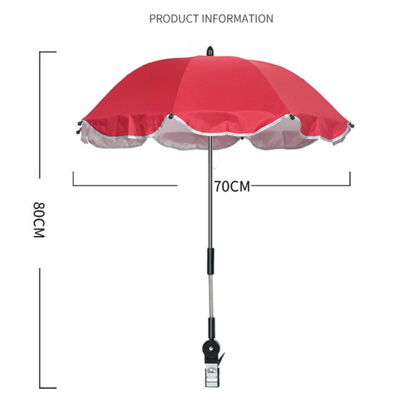 Adjustable Stroller Umbrella