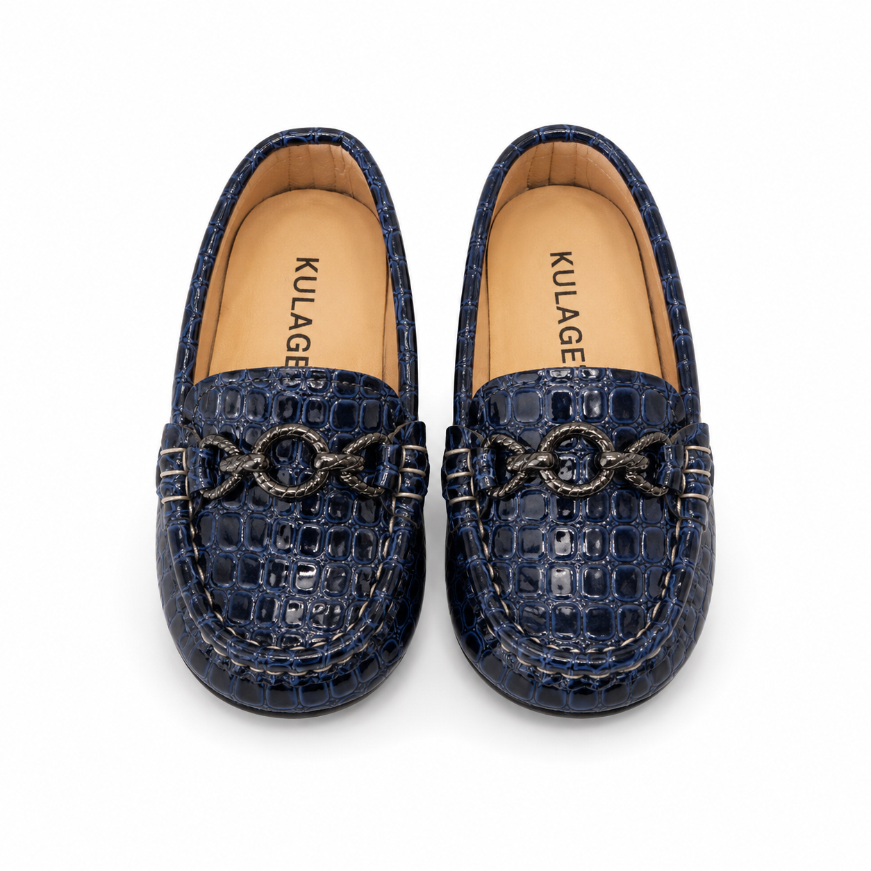 Leather Retro Children's Slip-on Loafers Shoes