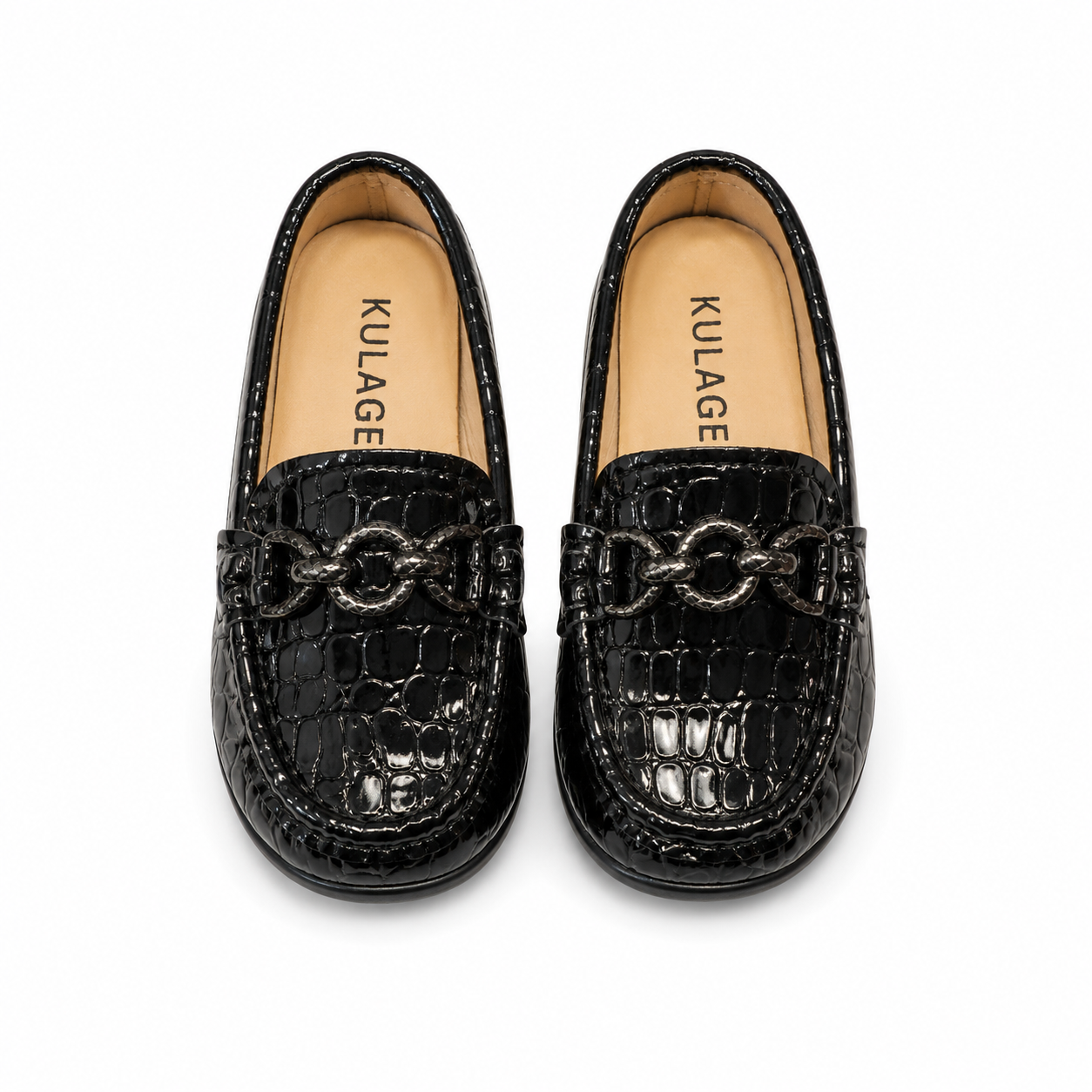 Leather Retro Children's Slip-on Loafers Shoes