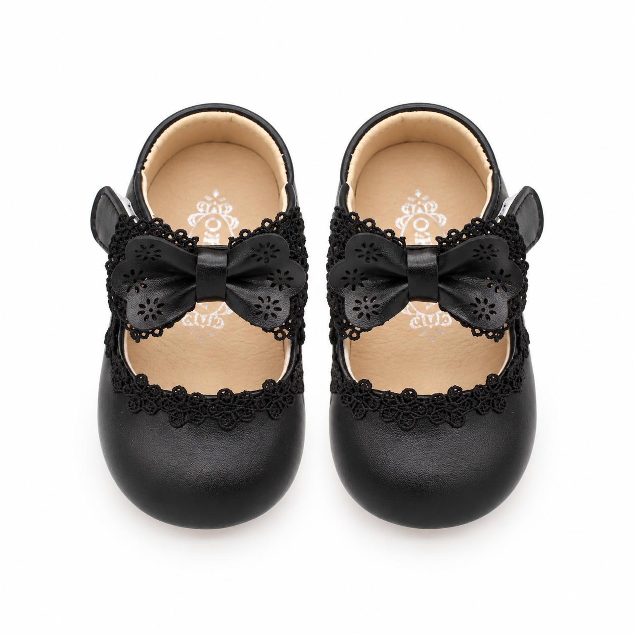 Cute baby girls Bow Shoes soft bottom