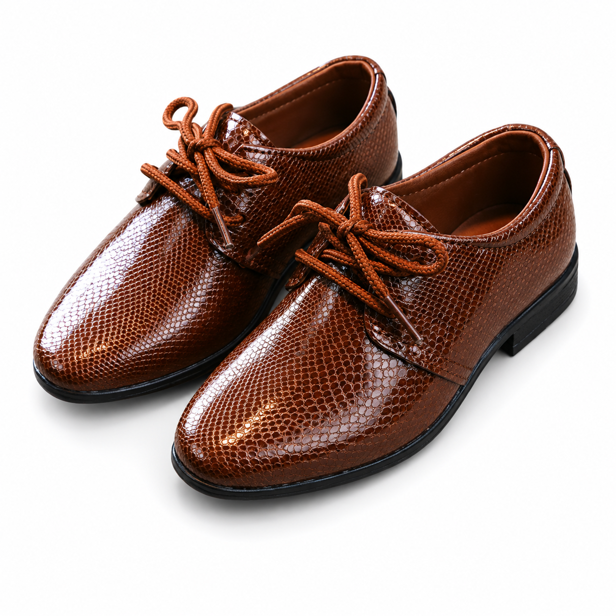 New British Style Lace-up Children's Shoes
