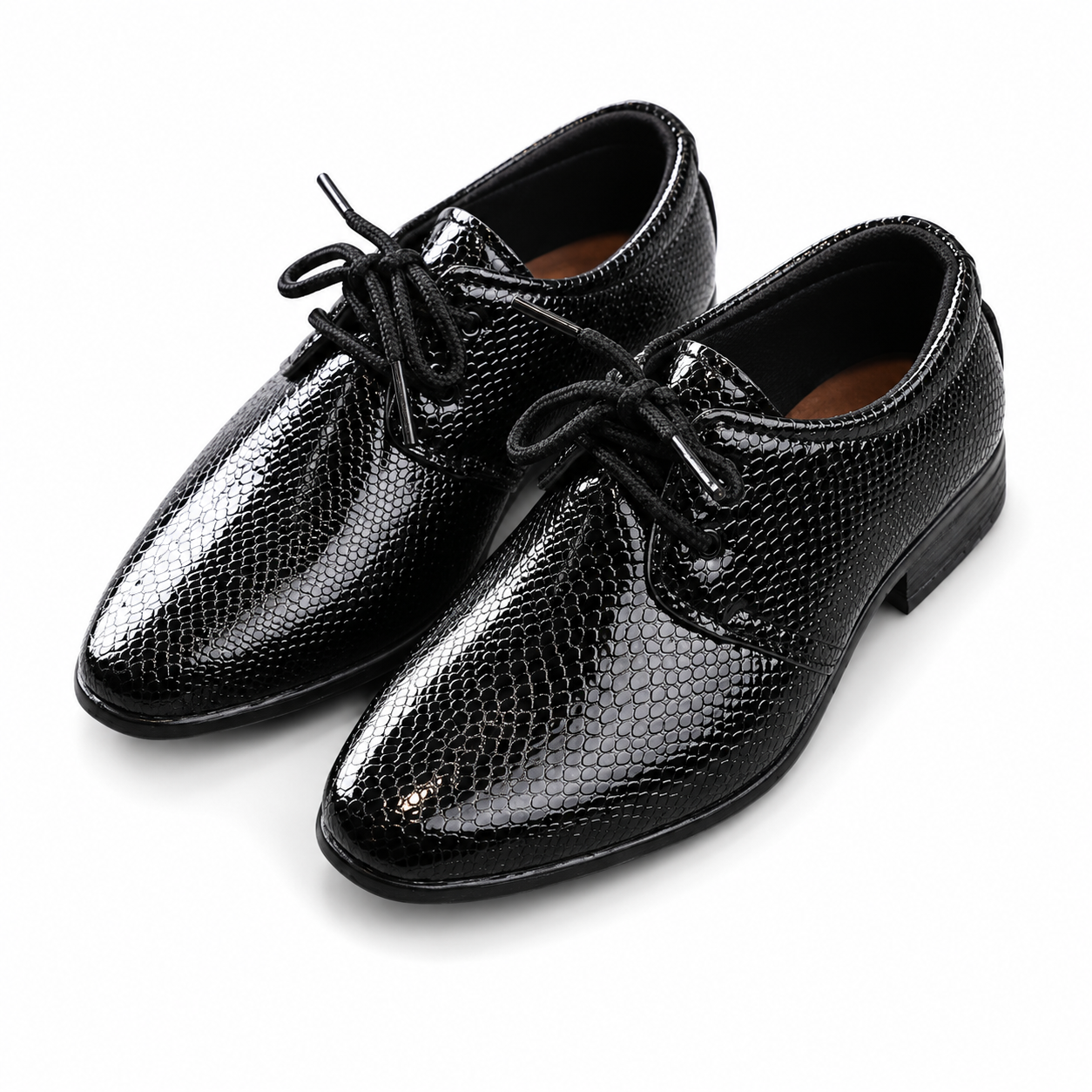 New British Style Lace-up Children's Shoes
