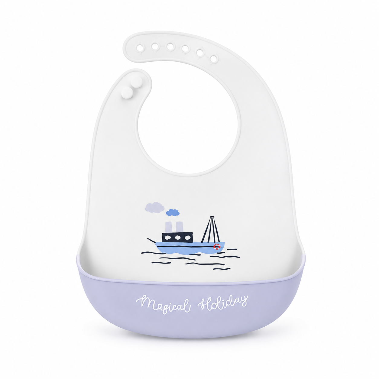 Waterproof silicone baby towel