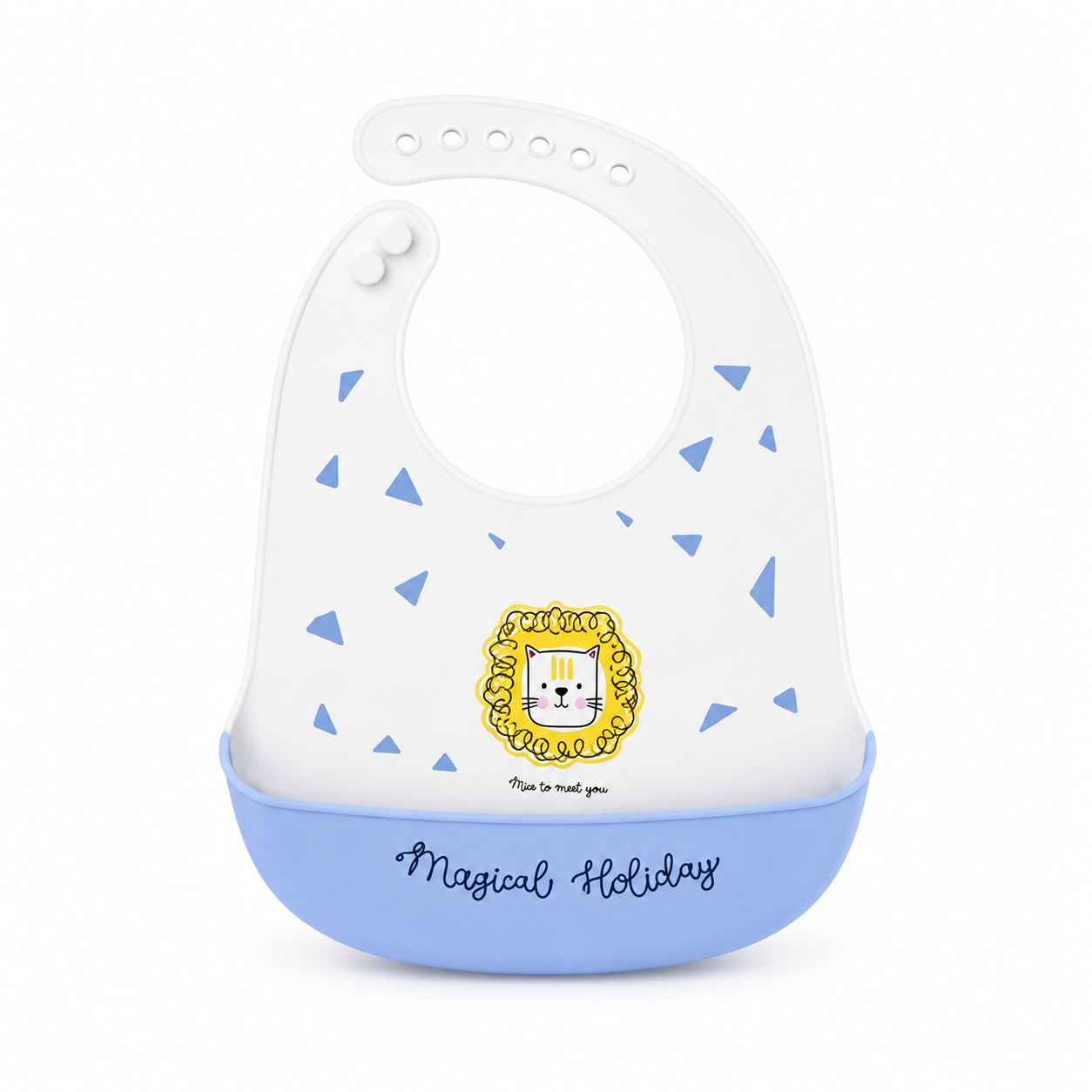Waterproof silicone baby towel