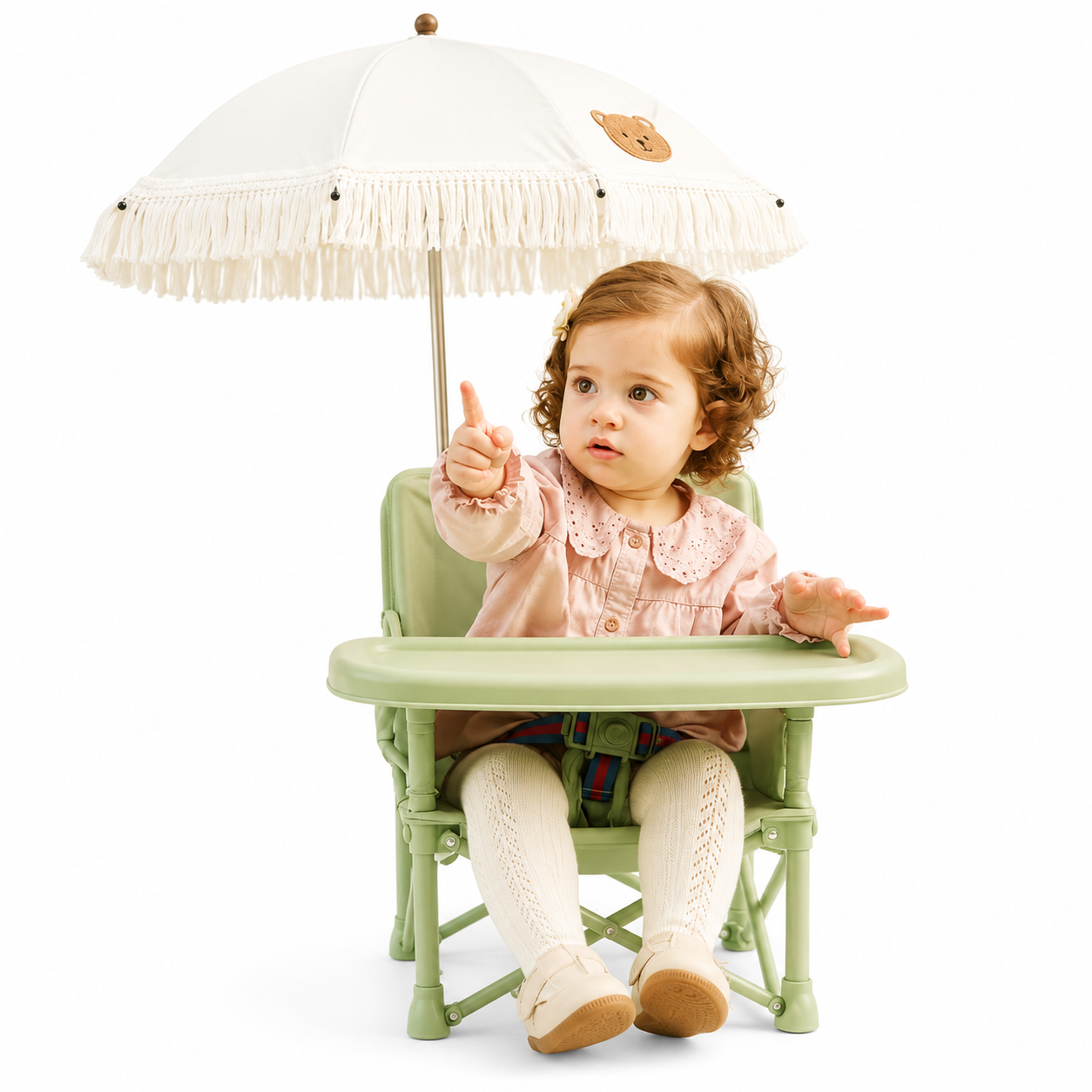 Baby Picnic Chair Outdoor Beach Camping Stool Portable Folding Photography Learning Seaside Dining Table