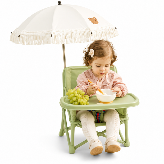 Baby Picnic Chair Outdoor Beach Camping Stool Portable Folding Photography Learning Seaside Dining Table