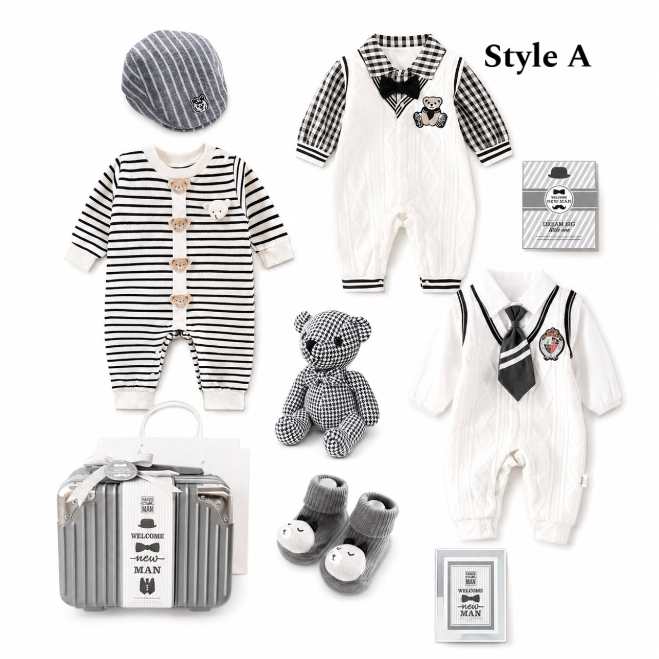Luxury Baby Gift Box Set – Newborn Essentials & Keepsake Suitcase