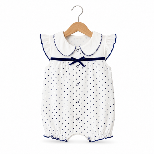 Cotton Baby Romper – Summer Sleeveless One-Piece