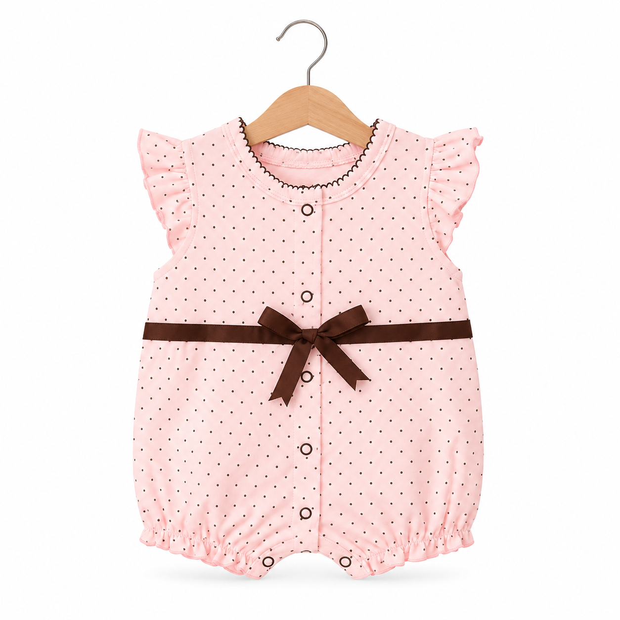 Cotton Baby Romper – Summer Sleeveless One-Piece