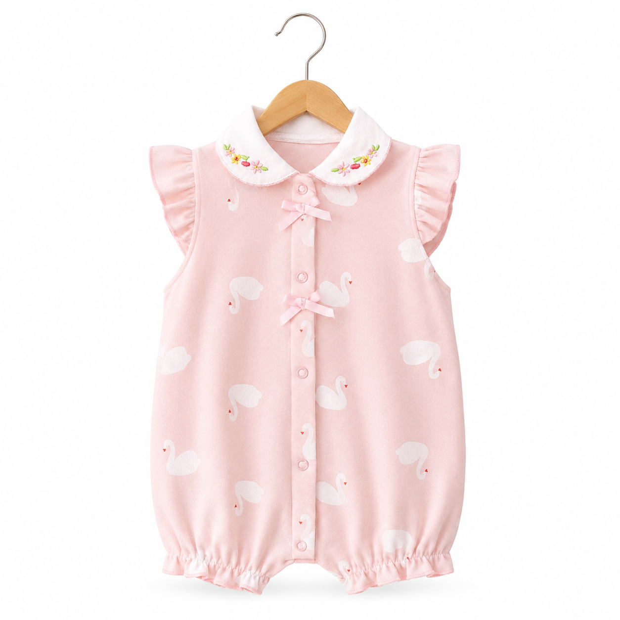Cotton Baby Romper – Summer Sleeveless One-Piece