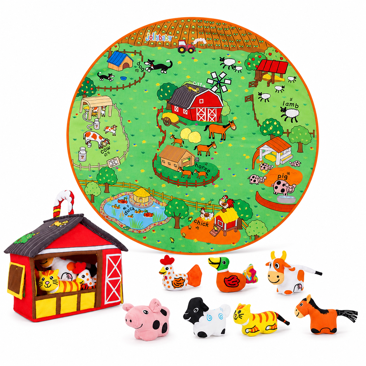 Montessori Animal Adventure Play Mat Set